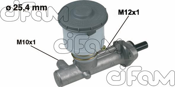 Cifam 202-315 - Главный тормозной цилиндр autospares.lv