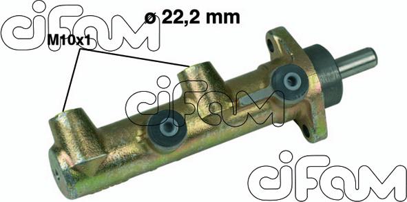 Cifam 202-238 - Главный тормозной цилиндр autospares.lv