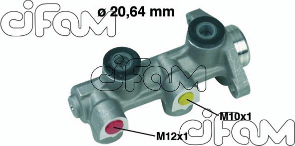 Cifam 202-224 - Главный тормозной цилиндр autospares.lv