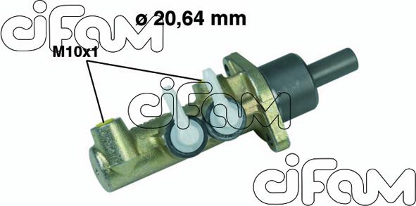 Cifam 202-273 - Главный тормозной цилиндр autospares.lv