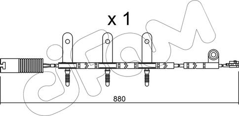 Cifam SU.149 - Сигнализатор, износ тормозных колодок autospares.lv