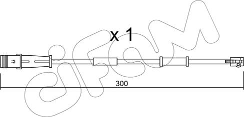 Cifam SU.320 - Сигнализатор, износ тормозных колодок autospares.lv