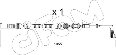 Cifam SU.283 - Сигнализатор, износ тормозных колодок autospares.lv