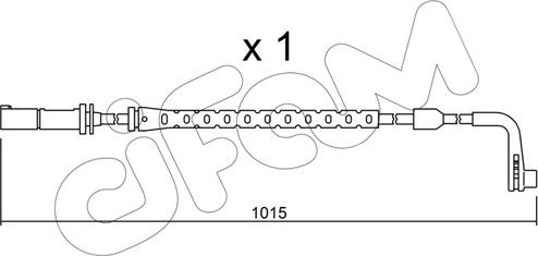 Cifam SU.221 - Сигнализатор, износ тормозных колодок autospares.lv