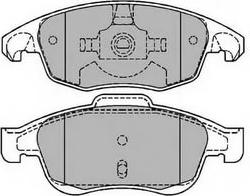 CITROËN 4254-25 - Тормозные колодки, дисковые, комплект autospares.lv