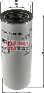 Clean Filters DF1897 - Масляный фильтр autospares.lv