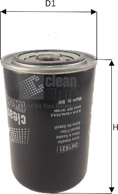 Clean Filters DN1931 - Топливный фильтр autospares.lv