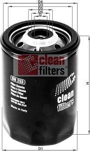 Clean Filters DN 253 - Топливный фильтр autospares.lv