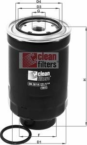 Clean Filters DN 287/A - Топливный фильтр autospares.lv