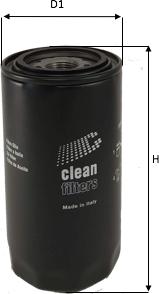 Clean Filters DO1843 - Масляный фильтр autospares.lv