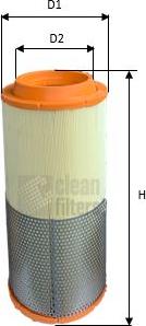 Clean Filters MA1494 - Воздушный фильтр, двигатель autospares.lv