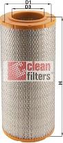 Clean Filters MA1412/A - Воздушный фильтр, двигатель autospares.lv