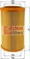 Clean Filters MA1097 - Воздушный фильтр, двигатель autospares.lv