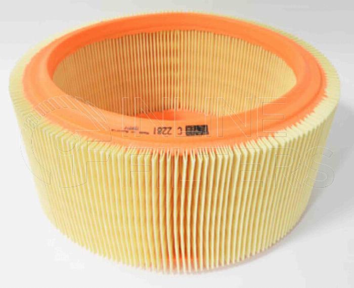 Clean Filters MA1023 - Воздушный фильтр, двигатель autospares.lv