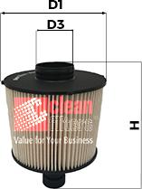 Clean Filters MG3611 - Топливный фильтр autospares.lv