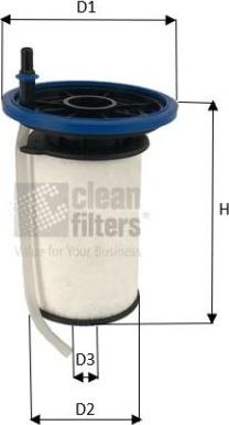 Clean Filters MG3612 - Топливный фильтр autospares.lv