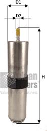 Clean Filters MG3634 - Топливный фильтр autospares.lv