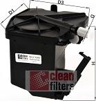 Clean Filters MGC1683 - Топливный фильтр autospares.lv