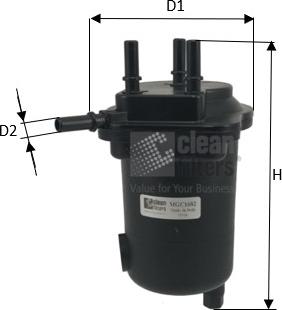 Clean Filters MGC1682 - Топливный фильтр autospares.lv