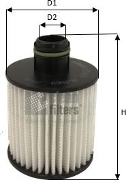 Clean Filters ML4569 - Масляный фильтр autospares.lv