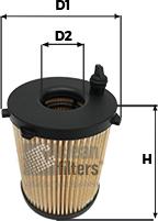 Clean Filters ML4564 - Масляный фильтр autospares.lv
