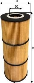 Clean Filters ML4587 - Масляный фильтр autospares.lv