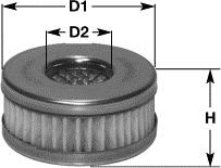 Clean Filters MPG6005 - Топливный фильтр autospares.lv