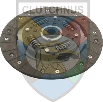 Clutchnus SEF40 - Диск сцепления, фрикцион autospares.lv