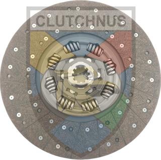 Clutchnus SMW55 - Диск сцепления, фрикцион autospares.lv