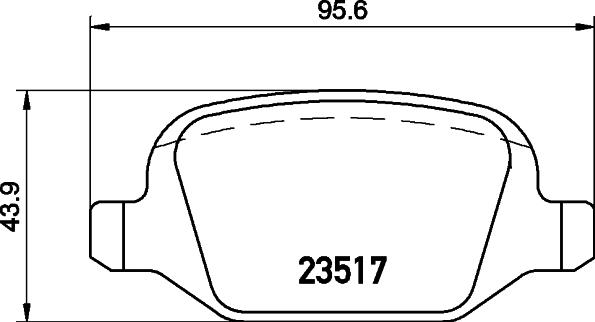 Cobreq N-546 - Тормозные колодки, дисковые, комплект autospares.lv