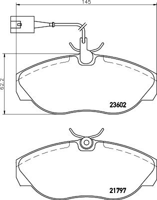 Cobreq N-565 - Тормозные колодки, дисковые, комплект autospares.lv