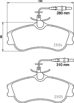 Cobreq N-1100 - Тормозные колодки, дисковые, комплект autospares.lv