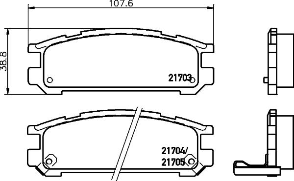 Cobreq N-1353 - Тормозные колодки, дисковые, комплект autospares.lv