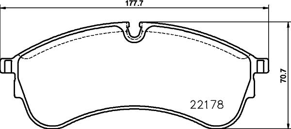 Cobreq N-2098P - Тормозные колодки, дисковые, комплект autospares.lv