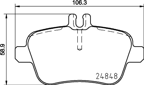 Cobreq N-2003 - Тормозные колодки, дисковые, комплект autospares.lv