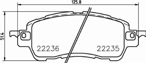 Valeo 606666 - Тормозные колодки, дисковые, комплект autospares.lv