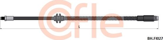 Cofle 92.BH.FI027 - Тормозной шланг autospares.lv