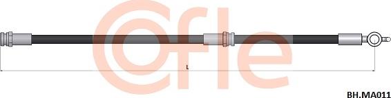 Cofle 92.BH.MA011 - Тормозной шланг autospares.lv