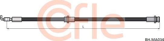 Cofle 92.BH.MA034 - Тормозной шланг autospares.lv