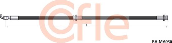 Cofle 92.BH.MA036 - Тормозной шланг autospares.lv