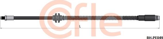 Cofle 92.BH.PE049 - Тормозной шланг autospares.lv