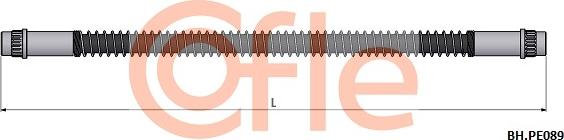 Cofle 92.BH.PE089 - Тормозной шланг autospares.lv