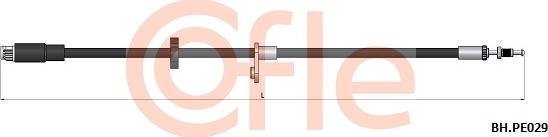 Cofle 92.BH.PE029 - Тормозной шланг autospares.lv