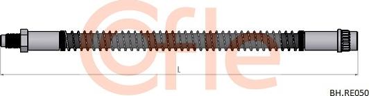 Cofle 92.BH.RE050 - Тормозной шланг autospares.lv