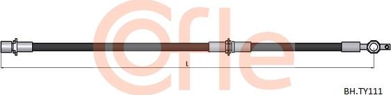 Cofle 92.BH.TY111 - Тормозной шланг autospares.lv