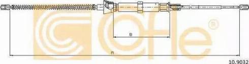 RIDER RD.4442470206 - Тросик, cтояночный тормоз autospares.lv