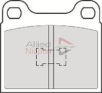 Comline ADB0101 - Тормозные колодки, дисковые, комплект autospares.lv