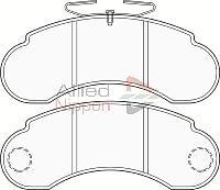 Comline ADB01089 - Тормозные колодки, дисковые, комплект autospares.lv