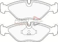 Comline ADB0871 - Тормозные колодки, дисковые, комплект autospares.lv