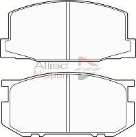 Comline ADB0332 - Тормозные колодки, дисковые, комплект autospares.lv